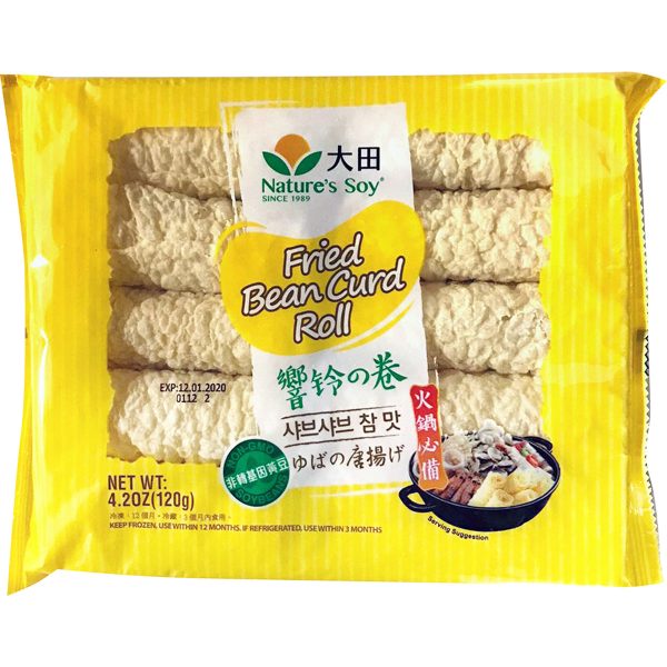 大田響鈴卷 - 大田响铃卷 - NATURE SOY FRIED BEANCURD INBRC ROLL(4.2OZ  PK) Online