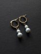 Regal Pearl Hoops - Pearl White Online