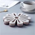 Silicone Flower Shape Coaster Heat Resistant Supply