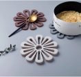 Silicone Flower Shape Coaster Heat Resistant Supply