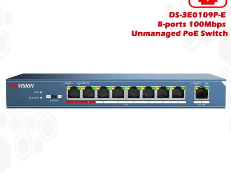 Hikivision Ethernet Switch  DS-3ED109P-E N Online