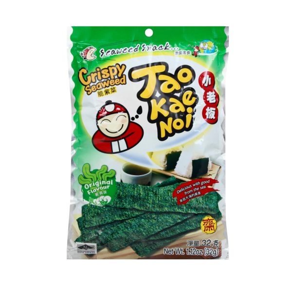 Tao Kae Noi Seetang Snack Crispy Original 32 g For Discount