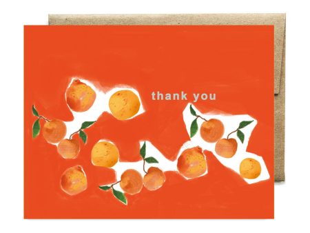 Lucky orange thank you set Sale