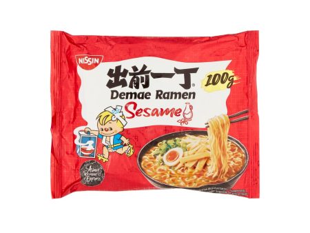 Nissin Demae Ramen Instant Nudeln Sesam 100 g Sale