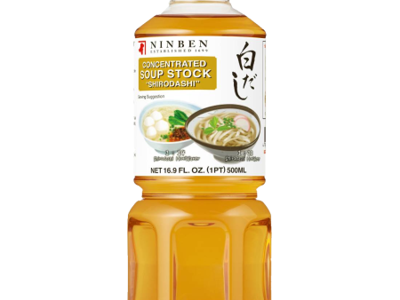 Ninben - Soupe de bouillon condensé Shirodashi 500ml Cheap