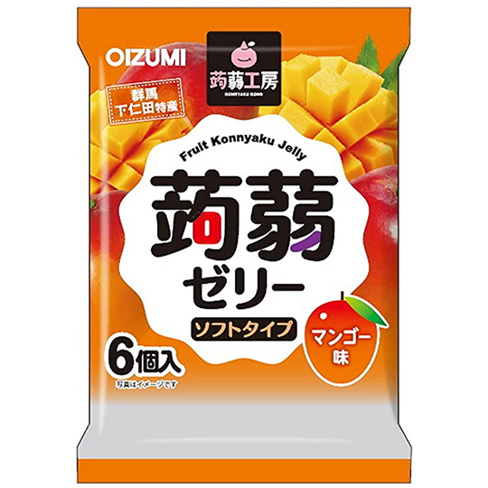 Konnyaku - Gelée au konjac mangue 102g Online Sale