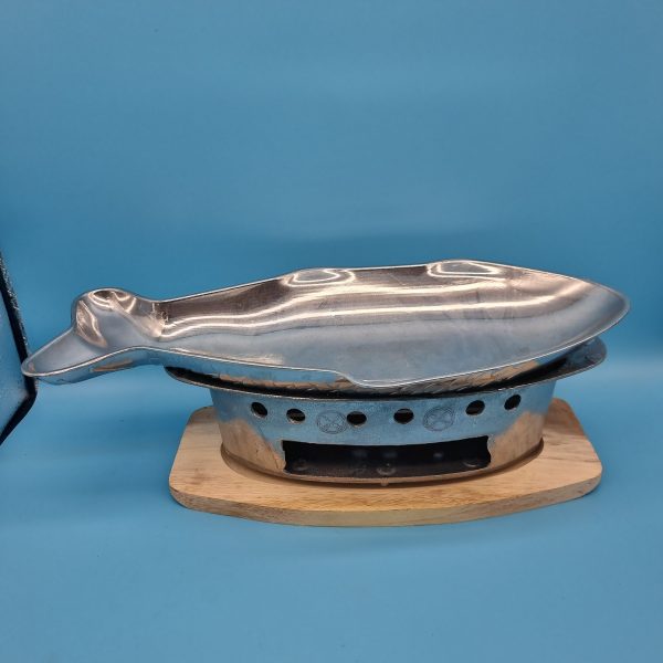 Fish Platter Fish Steamer - Kepp-warm base, ALUMINUM Fashion