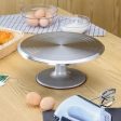 Cake Plate Turntable Rotating - Aluminium For Discount