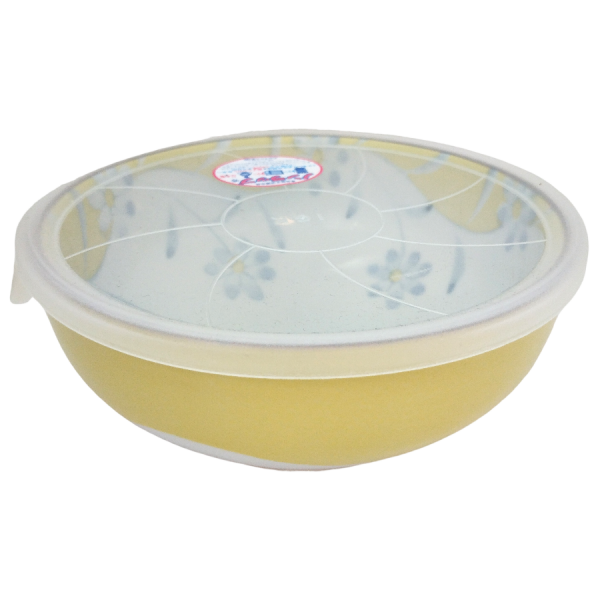 Bol en porcelaine avec motifis floraux Jaune 16.5 cm x 7 cm Online Sale