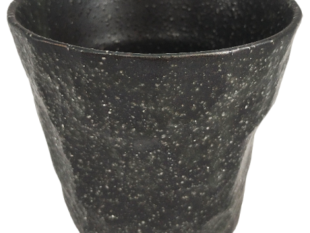 Tasse à saké en faïence noir Teori 9.2 x 8.2 cm Online Hot Sale