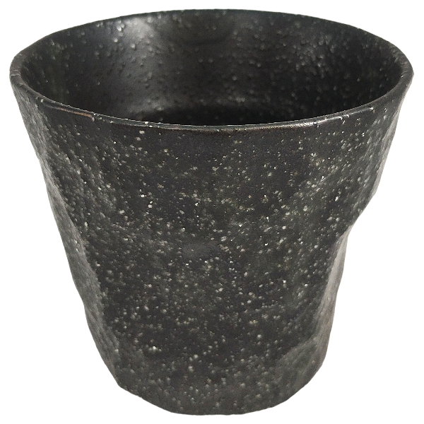 Tasse à saké en faïence noir Teori 9.2 x 8.2 cm Online Hot Sale