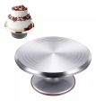 Cake Plate Turntable Rotating - Aluminium For Discount