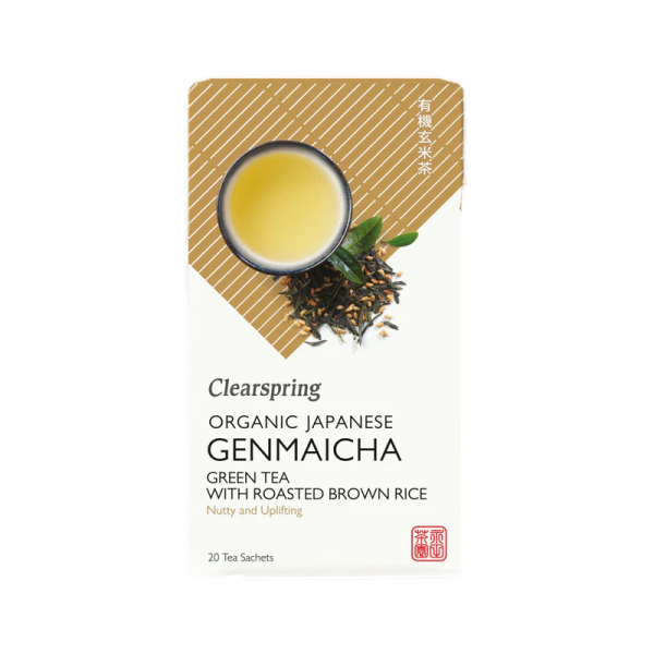 Clearspring - Genmaicha japonais bio 20 sachets de thé 36g Discount