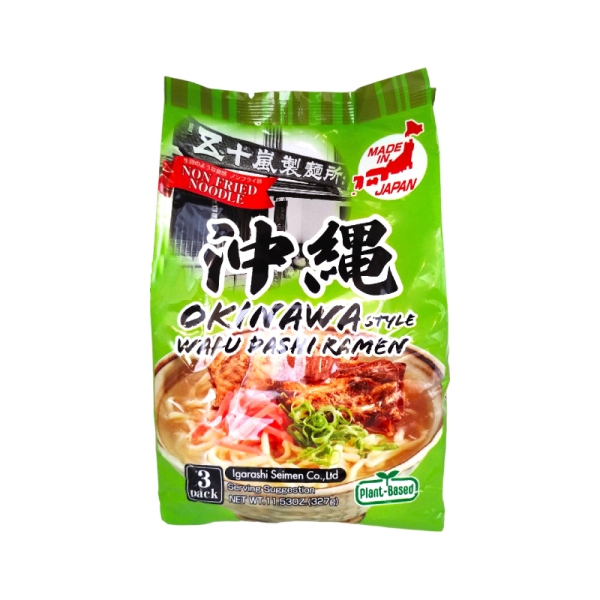 Igarashi seimen - Ramen vegan au Dashi façon Okinawa 3x109 g Online