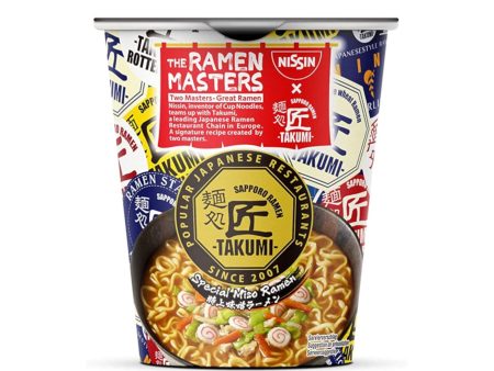 Nissin Cup Nudeln Takumi Miso Ramen 74 g Hot on Sale