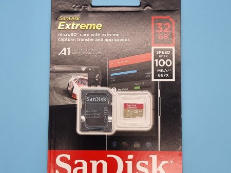 SanDisk Extreme 32 GB microSDXC Memory Card Supply