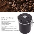 Stainless Steel Coffee Bean Storage Black Matte Sale