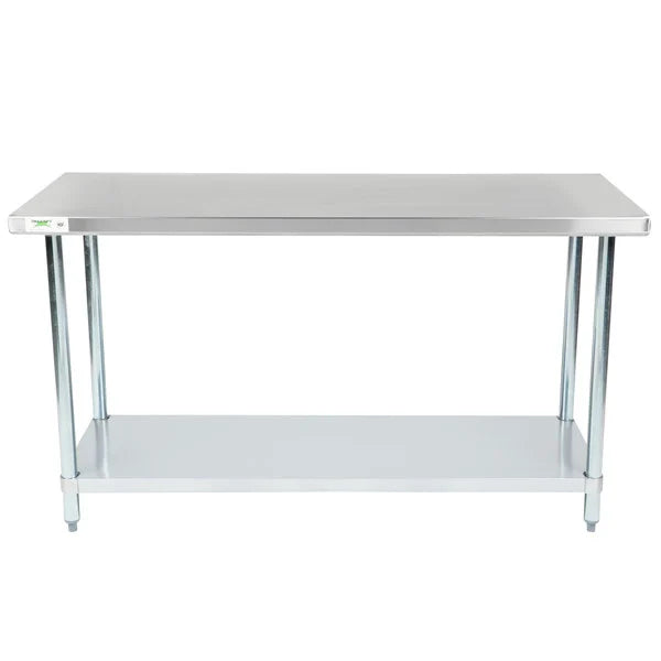 Stainless steel Kitchen Working Table 100*60*89cm For Sale