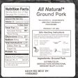 【本月特惠】冷凍黑豬絞肉 - 冷冻黑猪绞肉 - BERKSHIRE GROUND PORK (FROZEN) 16oz on Sale